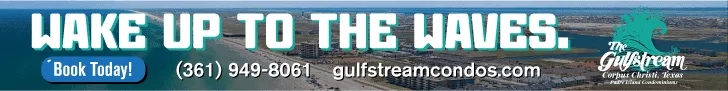 Wake up to the waves. The Gulfstream condos, Corpus Christi. Book today: (361) 949-8061, gulfstreamcondos.com